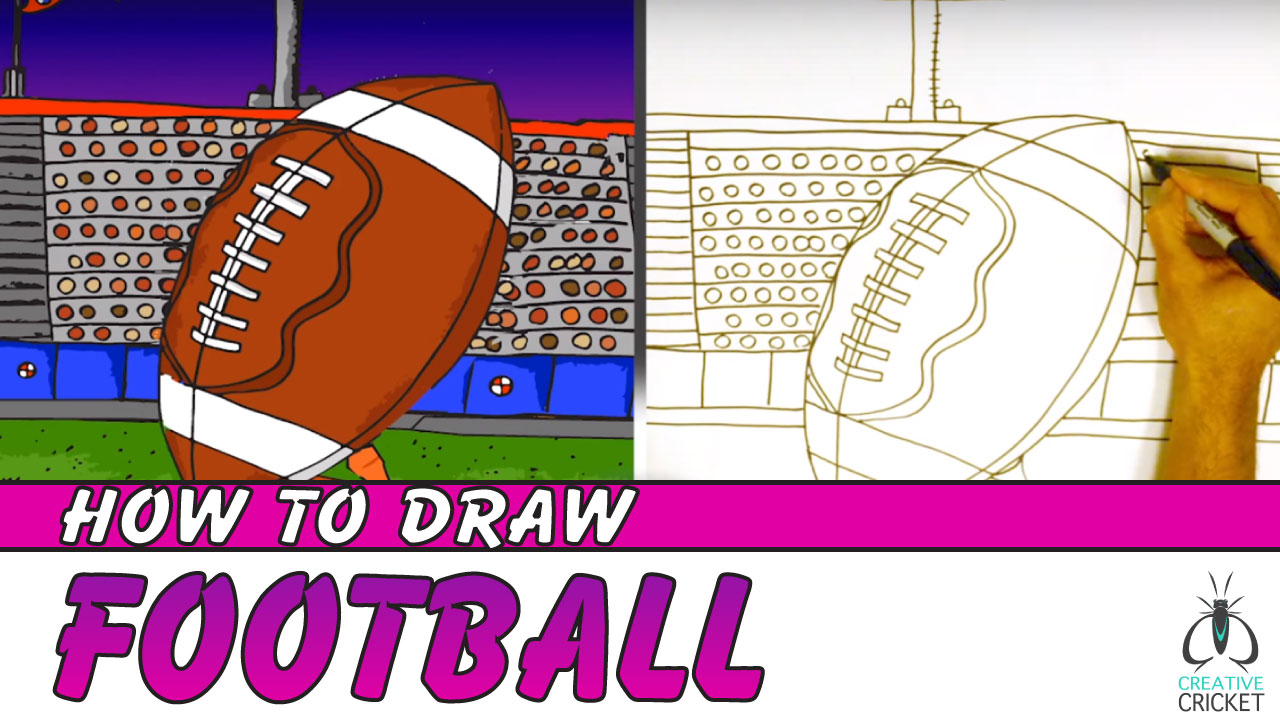How to Draw Sports Stuff Drawing Tutorials