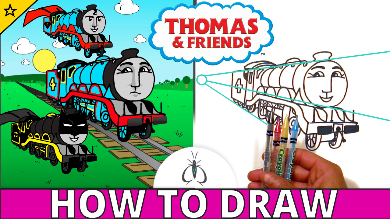 Jump to How to Draw Gordon the Big Engine