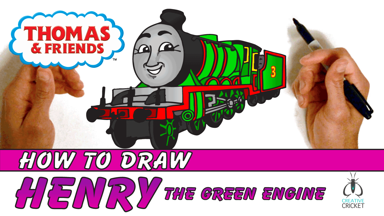 Jump to How to Draw Henry the Green Engine