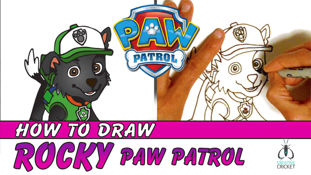 How to Draw Paw Patrol Characters Drawing Tutorials